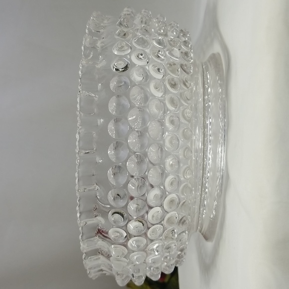 Antique EAPG Elson Glass Dewdrop Master Berry Bowl - Picture 10 of 16
